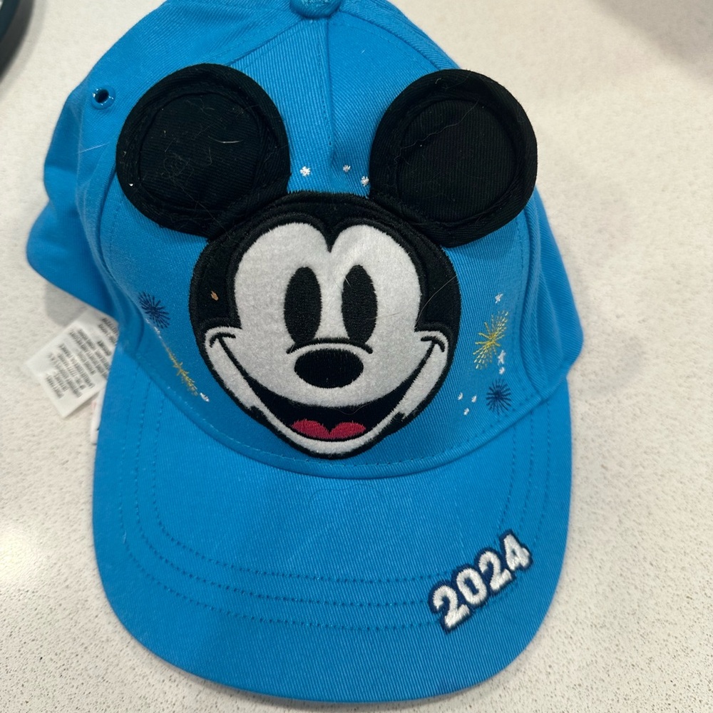 Disney Bright Blue Cap with Mickey Mouse